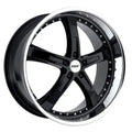 ~(31 lbs. 20X20X10)~ TSW JARAMA 18x8.0 5/112 ET45 CB72.1 GLOSS BLACK MIRROR LIP