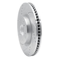 DFC 21-25 Genesis GV80 Coupe Front Left Drilled & Slotted Silver Brake Rotor
