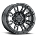 Raceline 956B Compass 17x8.5in / 6x120 BP / 0mm Offset / 67.1mm Bore - Satin Black Wheel
