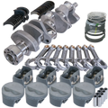 Eagle Chevy LT1 350 1Pc 3.480in Crank 5.700in I-Beam Rods -5cc 4.030in Pistons Rotating Assembly