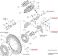 KIT,FRONT,MUSTANG 70-73,BIG BRAKE,R