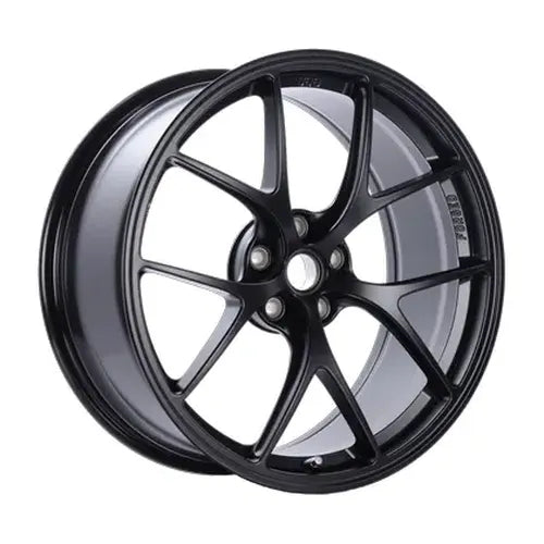 BBS FI 20x10.5 5x120 ET28 CB72.5 Black Satin Wheel -82mm PFS/Clip Req