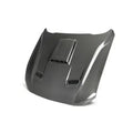 Anderson Composites 21-23 Ford Mustang Mach 1 Type-SK Double-Sided Carbon Fiber Hood