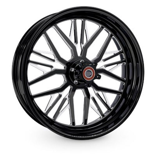Performance Machine 21 x 3.5  Forged Wheel Nivis - Front - Black Ops