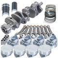Eagle Chevy 454 1Pc 4.250in Crank 6.385in I-Beam Rods 23cc Dome 4.280in Pistons Rotating Assembly