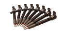 DDP 17-23 Chevrolet Duramax 6.6L L5P Reman Injector Set - 100hp (25% Over)