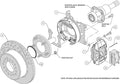 Wilwood Forged Dynalite P/S Park Brake Kit Chevy 12 Bolt-Spec 3.15in Bearing