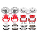 Power Stop 06-07 Buick Rainier Front & Rear Z23 Evolution Sport Brake Kit w/Calipers