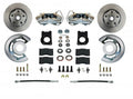 LEED Brakes Spindle Kit with Plain Rotors and Zinc Plated Calipers