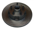 LEED Brakes Spindle Kit with Plain Rotors and Zinc Plated Calipers