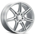 Raceline 148HS Apex 20x8.5in / 5X120 BP / 40mm Offset / 72.56mm Bore - Hyper Silver