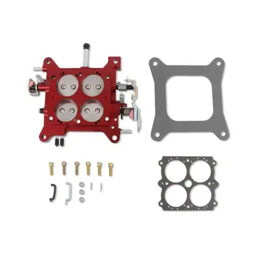 Billet TB Assy 1 3/4 Red SS
