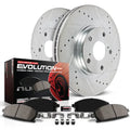 Power Stop 18-19 Lexus LS500 Front Z23 Evolution Sport Brake Kit