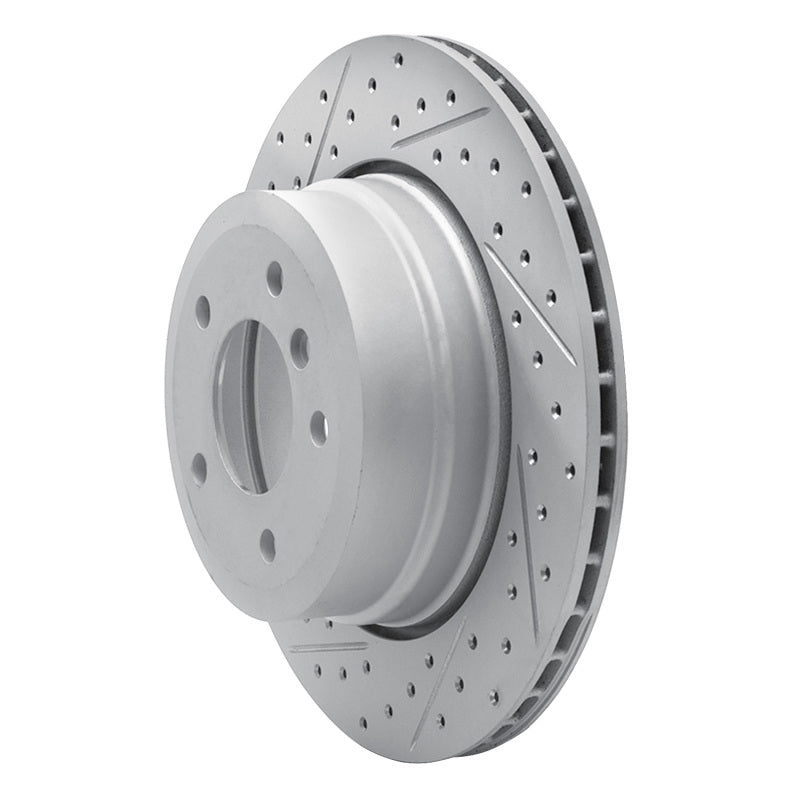 DFC 06-10 BMW 535Xi Rear Left Drilled & Slotted Geoperformance Rotor