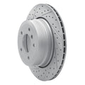 DFC 06-10 BMW 535Xi Rear Left Drilled & Slotted Geoperformance Rotor