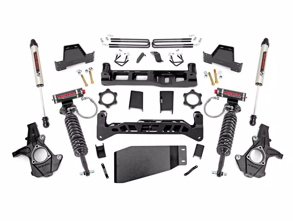 1x 264BOX1 2x 680001 1x 229BOX2 1x 760739 1x 1264BOX3 7.5 Inch Lift Kit Vertex V2 Chevy GMC 1500 (07-13)