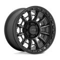 KMC Wheels black auto part