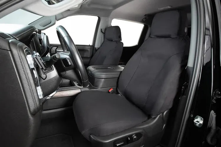 CUSTOM SEAT SAVER POLYCOTTON CHARCOAL