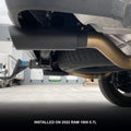 19C RAM 5.7L 3IN CATBACK EXHAUST SYSTEM RAW W/BLACK TIPS