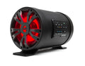 SOUNDEXTREME ES08 POWERSPORTS SEALED POWER 8IN SUBWOOFER TUBE W/BUILT IN 500W AMPLIFIER