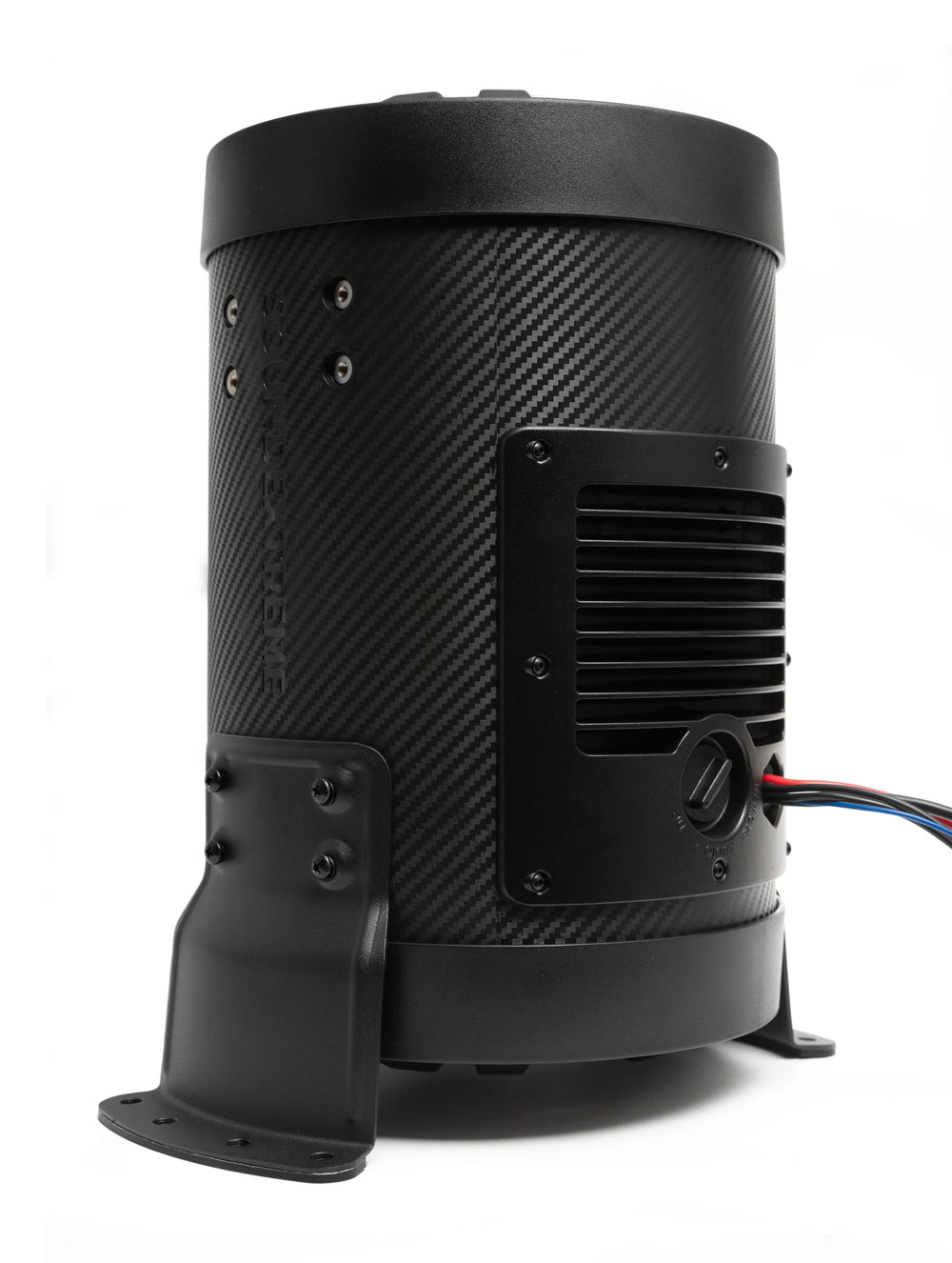 SOUNDEXTREME ES08 POWERSPORTS SEALED POWER 8IN SUBWOOFER TUBE W/BUILT IN 500W AMPLIFIER