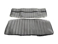 7380 C/K SEAT UPHOLSTERY KIT CLOTH/VINYL BLACK/SILVER