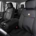 Covercraft 12-14 Ford F150 Carhartt Super Dux PrecisionFit Custom Front Row Seat Covers - Black
