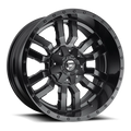 Fuel Wheels black auto part