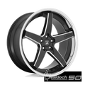 REGAL 20X10.5 5X115.00 GLOSS BLACK