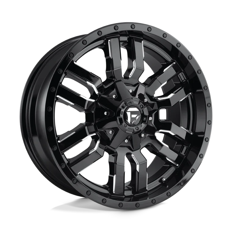 D595 20X10 8X6.5 GL-BLK-MIL -18MM