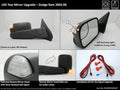 OUTSIDE SIDEVIEW MIRROR; TOW MIRROR