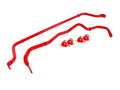 BMR 16-17 6th Gen Camaro Front & Rear Sway Bar Kit w/ Bushings - Red