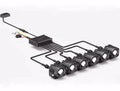 BRONCO STEEL BUMPER CONCEPT POD MINI TRIPLE FOG LIGHT KIT