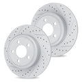 R1 Concepts Brake Rotor- Carbon D/S Fits Audi A3