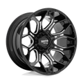 MO808 20X10 8X170 18MM GLOSS BLACK MILLED