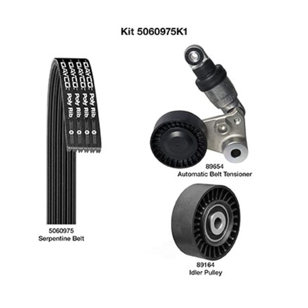 SERPENTINE BELT KIT