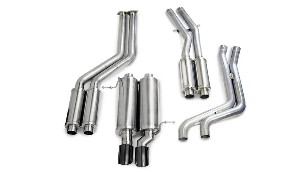 CORSA Performance black cat-back exhaust