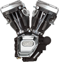 S&S Cycle 07-16 Touring Models T143 Engine - Wrinkle Black