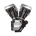 S&S Cycle 07-16 Touring Models T143 Engine - Wrinkle Black