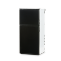 REFR 7CF R 2-W PNL DR BLK FAN