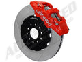 Wilwood AERO6 Front Hat Kit 15.00 Red 15-23 Mustang w/Lines