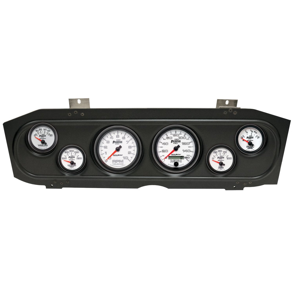 6970 MERCURY COUGAR 33/8IN X 2 & 21/16IN X 4 DIRECT FIT DASH KIT PHANTOM II