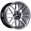 BBS RG-R 18x8.5 5x120 ET13 Diamond Black Wheel -82mm PFS/Clip Required