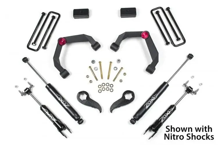 2019-2020 Ram 3500 6.5  Radius Arm Bracket - 5  Rear Block w/o overload - Diesel - 8-Bolt T-Case - No Shocks