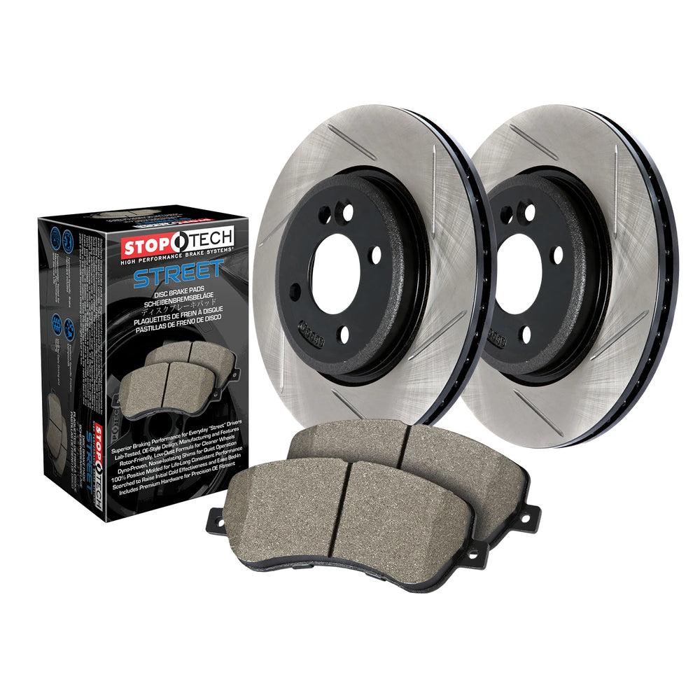 Street Axle Pack Slotted; Frt & RR
