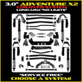 21C WRANGLER JT 4.5IN ADVENTUREX COIL OVER LONG ARM SYS W/ FAST CD ADJUSTERS