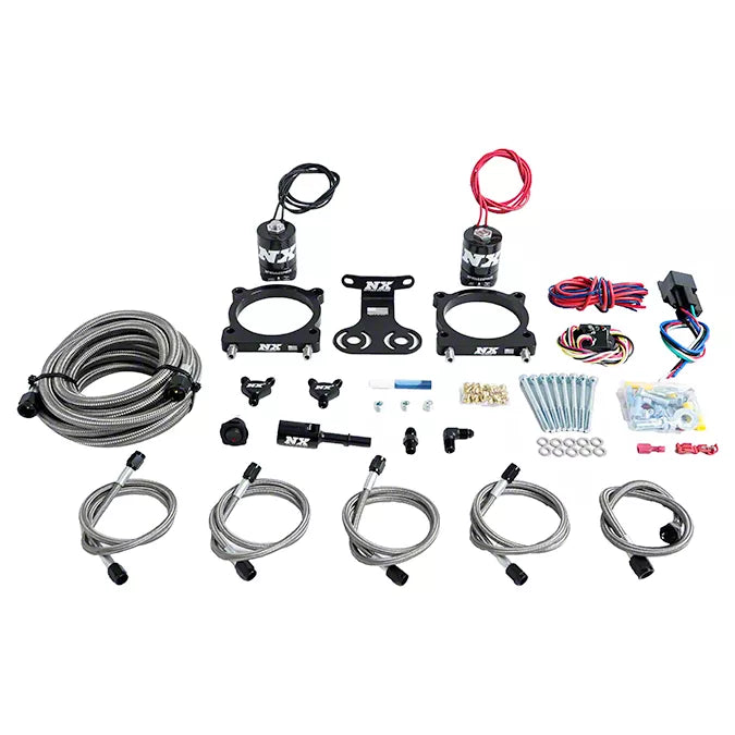 Nitrous Express - 2024+ 5.0L Mustang Dual Throttle Body Plate System - No Bottle - 20964-00