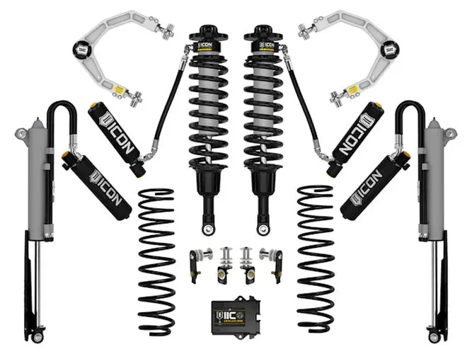 2021-2025 Ford F-150 Raptor 1-3 Inch Lift Stage 4 Suspension System Overland Rear Springs Icon Vehicle Dynamics