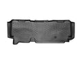 WeatherTech Black Front and Rear Floorliners - Over The Hump For Vinyl Floors Fits -20-16 F-250 F-350 F-450 F-550 449591V-443053V