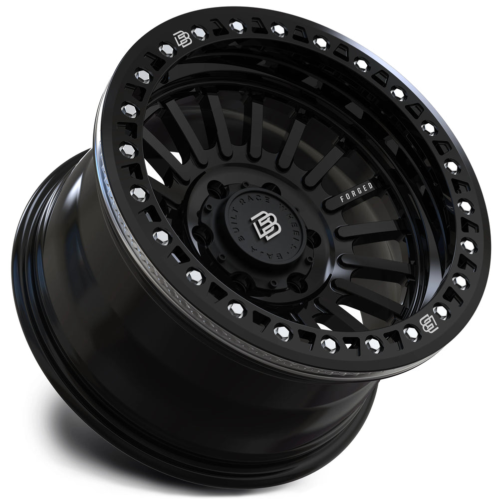 RENEGADE Cast Beadlock Wheel 5 LUG 17x9 5x5 (5x127) -12mm Offset 4.5 Backspace